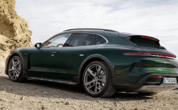 The 2025 Porsche Taycan Turbo Cross Turismo